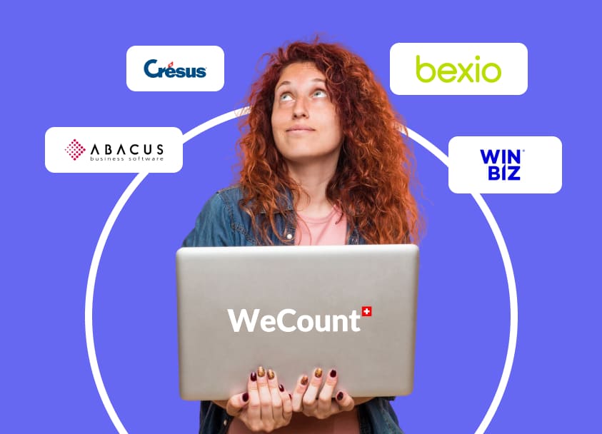 La comptabilité en ligne en Suisse WeCount vs progiciels